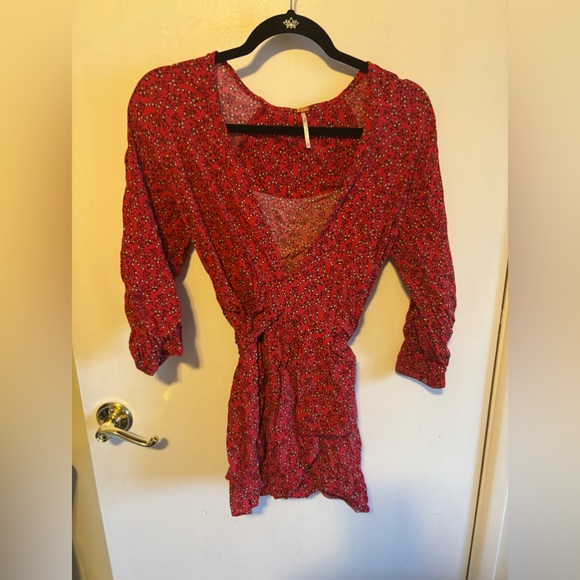 Free People Clara tie tunic dress - Picture 2 of 13